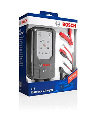 Cargador automático de batería Bosch C7 para 12-24 V / 7 A