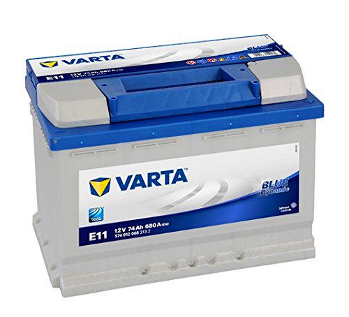 VARTA E11 Blue Dynamic Batería de coche, 574 012 068 3132, 74Ah, 680A