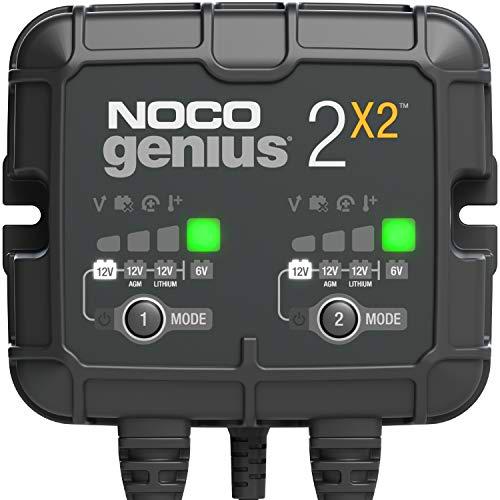 NOCO GENIUS2X2, Inteligente automático de 4A y 2 (2A por Banco)