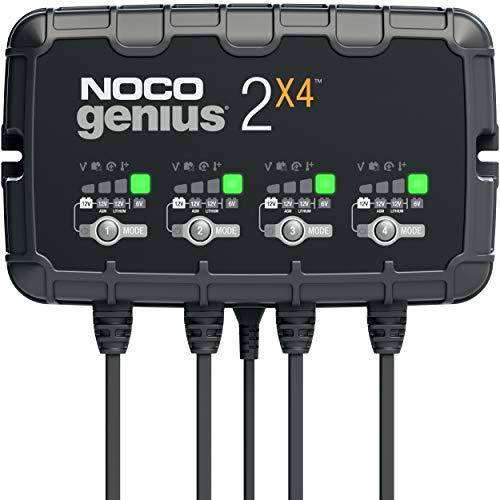 NOCO GENIUS2X4, Inteligente automático de 8A y 4 (2A por Banco)