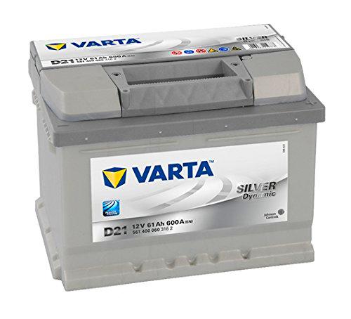 Varta D21 Silver Dynamic Batería de arranque, 561 400 060 3162