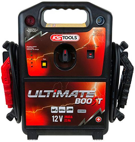 KS Tools 550.1810 - Booster con batería (12 V, 2500 A)