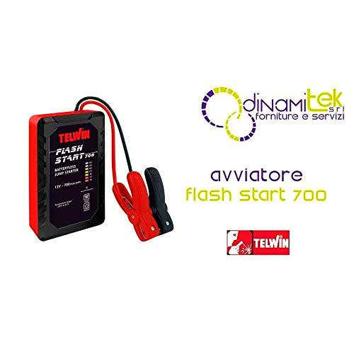 Telwin 829567 Modelo Flash Start 700 Arrancador sin Batería