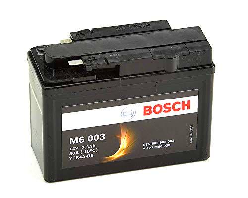 Bosch M6003 Batería motocicleta YTR4A-BS - 12 V AGM 3A/h-40A