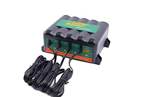 Battery Tender 022-0148-DL-EU Estación de Carga con 4 Puertos, 12V, 1.25A