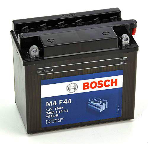 Bosch M4F44 Batería motocicleta YB16-B - 12V Plomo 19A/h-190A