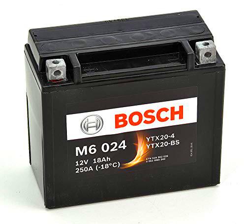 Bosch M6024 Batería motocicleta YTX20-4 / YTX20-BS