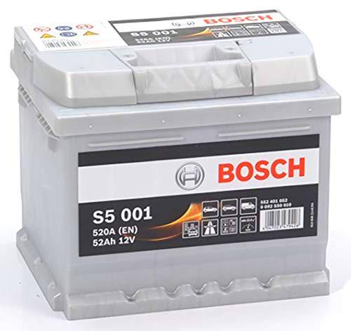 Bosch S5001 Batería de automóvil 52A/h-520A