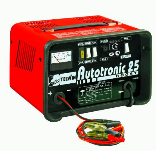 Telwin Autotronic 25 Boost - Cargador de baterías