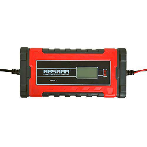 Absaar 062076 Pro Cargador de batería, 6/12 V