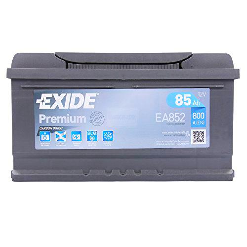 Exide EA852 - Batería para coche, 12 V, 85 Ah, calidad superior