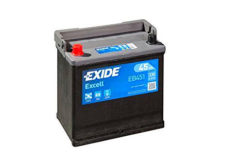 Exide Eb451 - Batería de arranque (45 Ah)