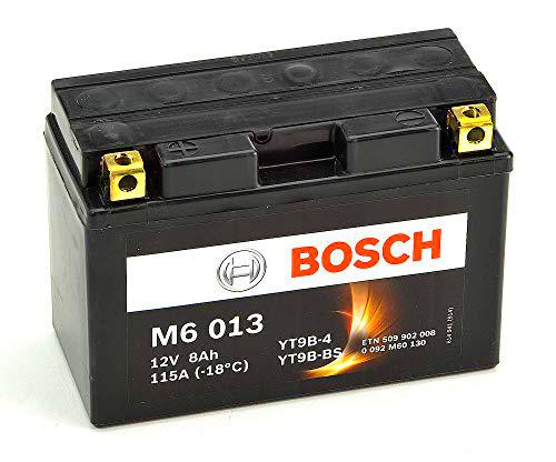 Bosch M6013 Batería motocicleta YT9B-4 / YT9B-BS - 12 V AGM 9A/h-80A