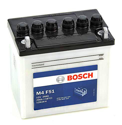 Bosch M4F51 Batería motocicleta 12N24-4 - 12V Plomo 24A/h-200A