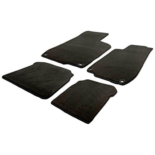 AUTOSTYLE TM BM509V Juego de Alfombrillas de Velur Compatible con BMW Serie 3 E46 1998-2002