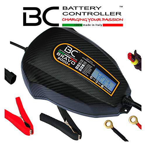 BC Battery Controller BC BRAVO 2000+, Cargador de baterías y Mantenedor Digital/LCD